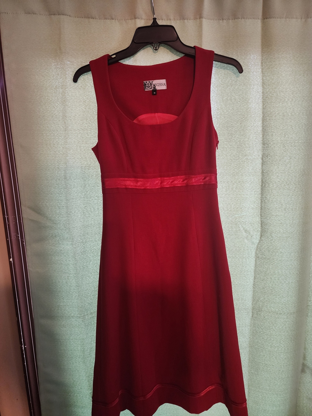 Vintage Nissa Red Dress